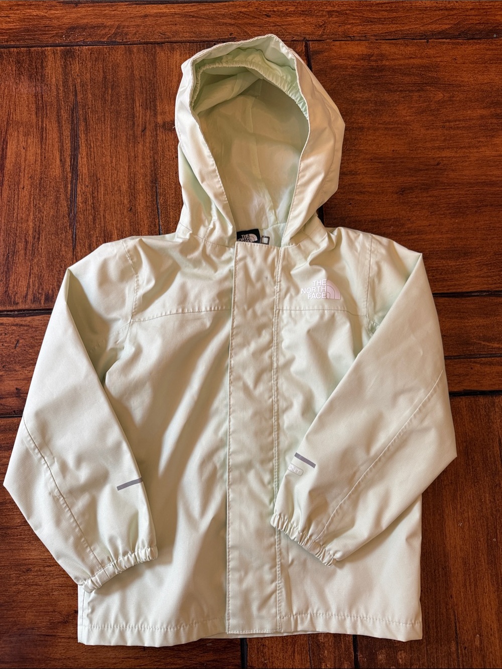 The North Face Kids' Hooded Raincoat in Pale Green